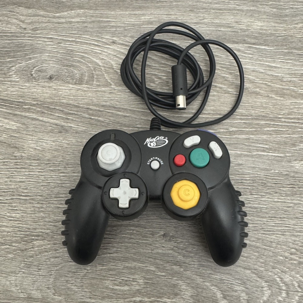 Mad Catz Nintendo GameCube Controller Black Wired